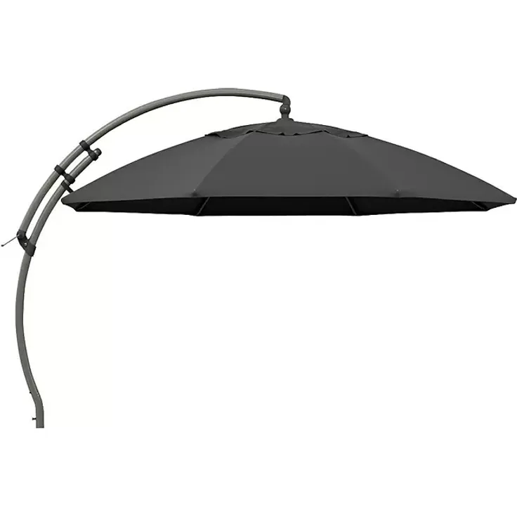 Sun Garden Ampelschirm rund Easy Sun, 375 cm Durchmesser, drehbar und neigbar, anthrazit