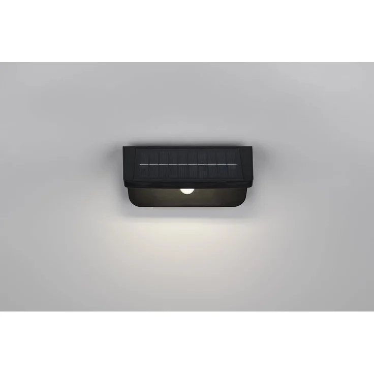 Solar Außenwandleuchte ATICO auch per USB aufladbar mit Bewegungsmelder, B: 20cm – Bild 3