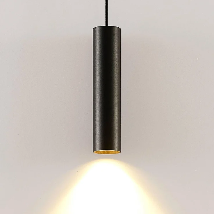 Arcchio Hängeleuchte Ejona, Metall, Schwarz IP20, 1 x 8 W LED – Bild 2
