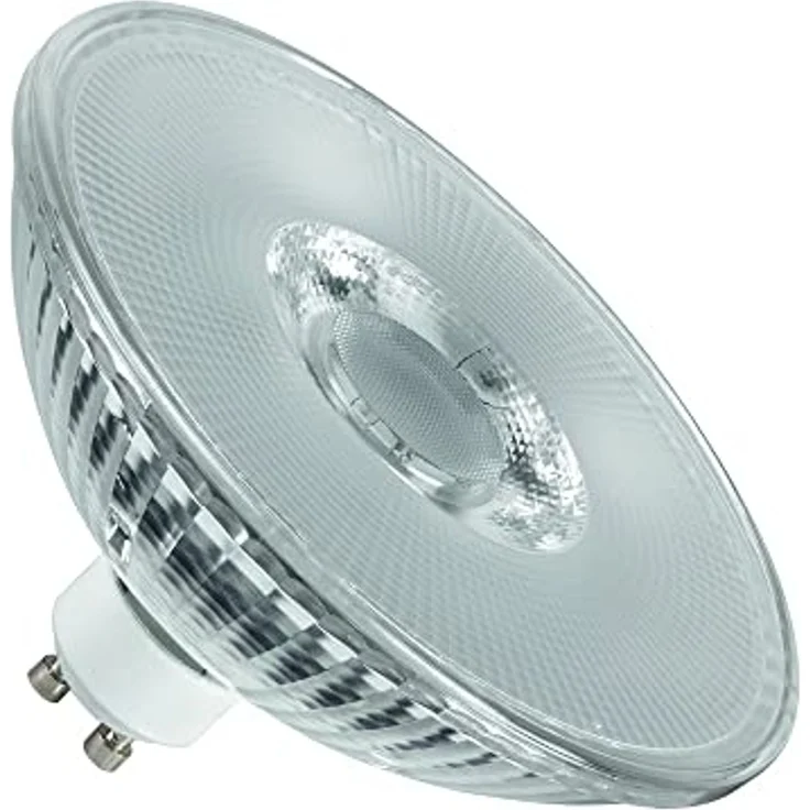 SLV QPAR111 GU10, LED Leuchtmittel transparent 8W 2700K CRI90 38° - LED Lampen Sockel GU10 – Bild 1