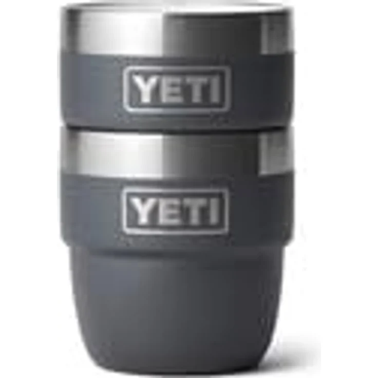 YETI Espressotassen, 2 Pack, 4oz, Charcoal - Edelstahl, doppelwandige Vakuumisolierung, spülmaschinenfest – Bild 4