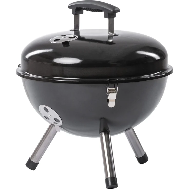 ROSMARINO HOLZKOHLEGRILL ROSMARINO Stahl (H 26 x T 42 x B 38 cm) – Bild 1