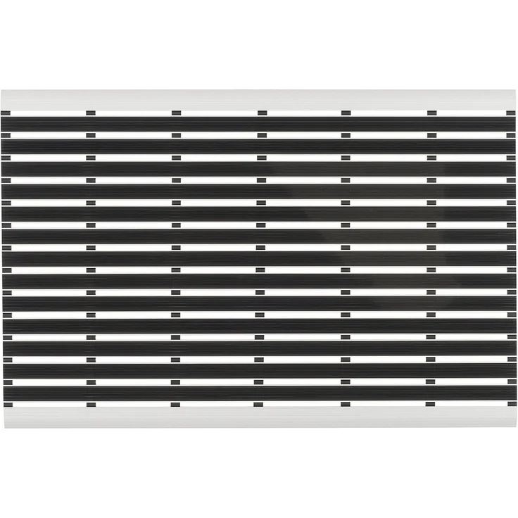 Pergamon Fußmatte Fußmatte Sauberlauf Aluminium Kleeny, Rechteckig, Höhe: 15 mm – Bild 5