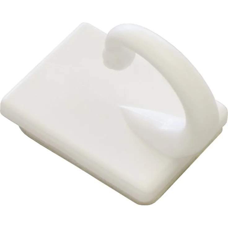 Gardinia Raffhaken weiß, 2,5 cm, 2 Stück