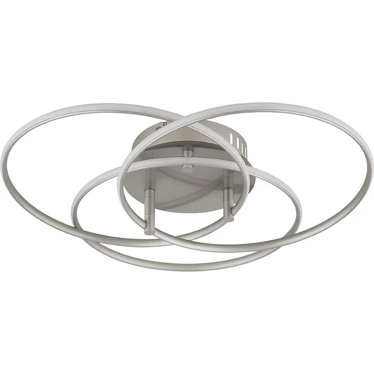 LED Deckenleuchte, Alu, silber, neutralweiß, D 45,6 cm – Bild 6