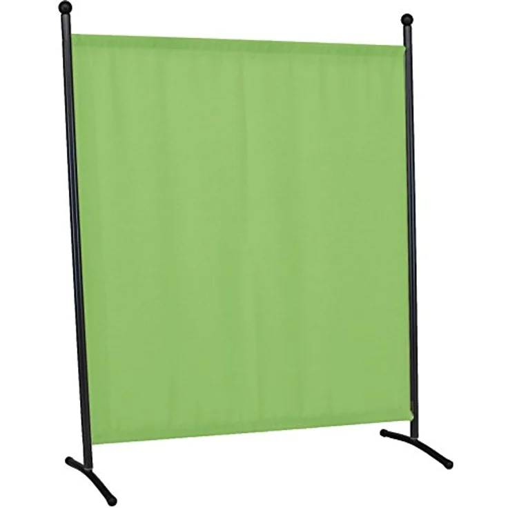 Angerer Freizeitmöbel GmbH Stellwand - Raumteiler & Raumtrenner Sichtschutz - Outdoor Paravent für Windschutz & Schatten auf Balkon (178x178 cm, hellgrün) – Bild 2