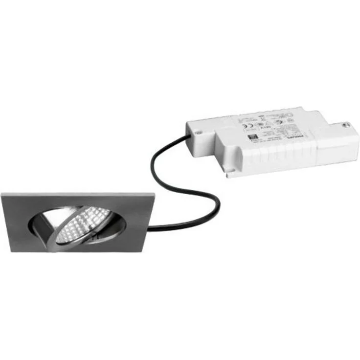 Brumberg 39365153 LED-Einbaustrahler 230V 6W 3000K nickel matt