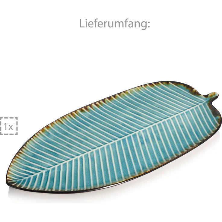 SÄNGER Servierteller Capri Blattoptik – Bild 7