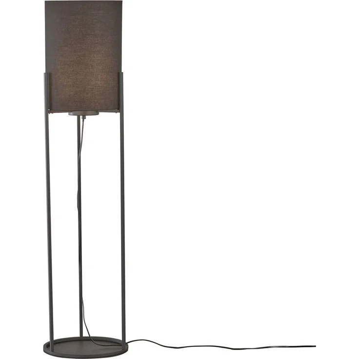 Fischer & Honsel 40460 Stehleuchte Spenzer sandschwarz goldfarben E27 – Bild 2