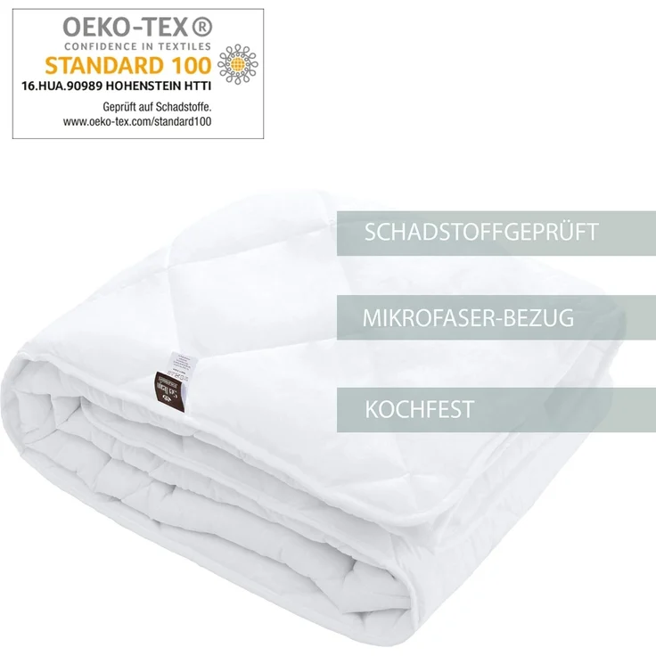 SEI Design Microfaserbettdecke Air Dream Bettdecken gesteppt und kochfest, Füllung: Polyester, Bezug: 100% Mikrofaser, 200x220cm - kochfest – Bild 3