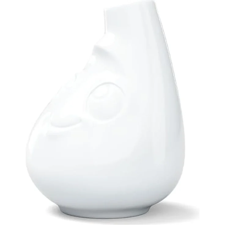 FiftyEight Products Kleine Vase Putzig 10 cm Weiß – Bild 2