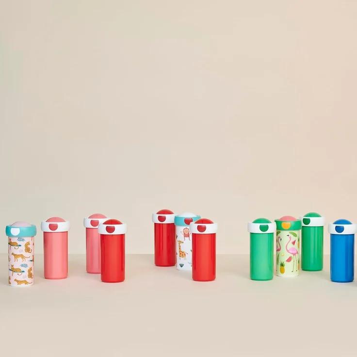 Mepal - Verschlussbecher Campus - Trinkbecher - Auslaufsicherer Wasserflasche für Kinder - Wiederverwendbarer Becher - BPA-frei & Spülmaschinenfest - 300 ml - Stitch – Bild 6