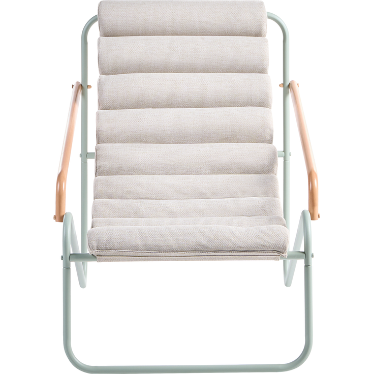 Lounge Set mit Tisch 2-Sitzer PASTO Metall Mintgrün – Bild 5