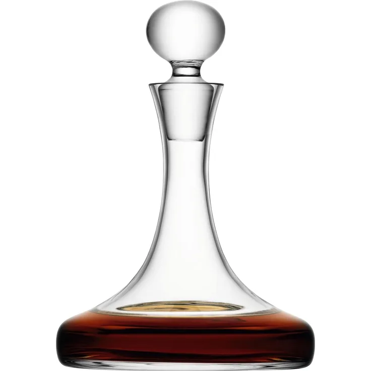 Lsa International 1Liter Bar Schiffe Dekantiergefäß, Transparent