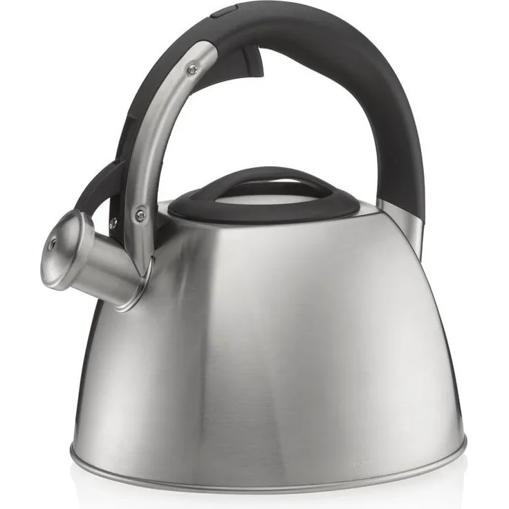 Kela Wasserkessel Vitus Edelstahl 18/10 silber matt 21,5 cm 6 22 cm 2,4 L