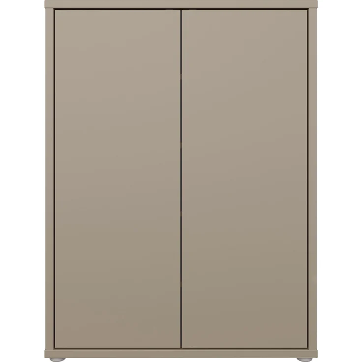 Schuhkommode >ALICE SPRINGS< in Taupe - 74,5x99,1x34,9cm (BxHxT) – Bild 1