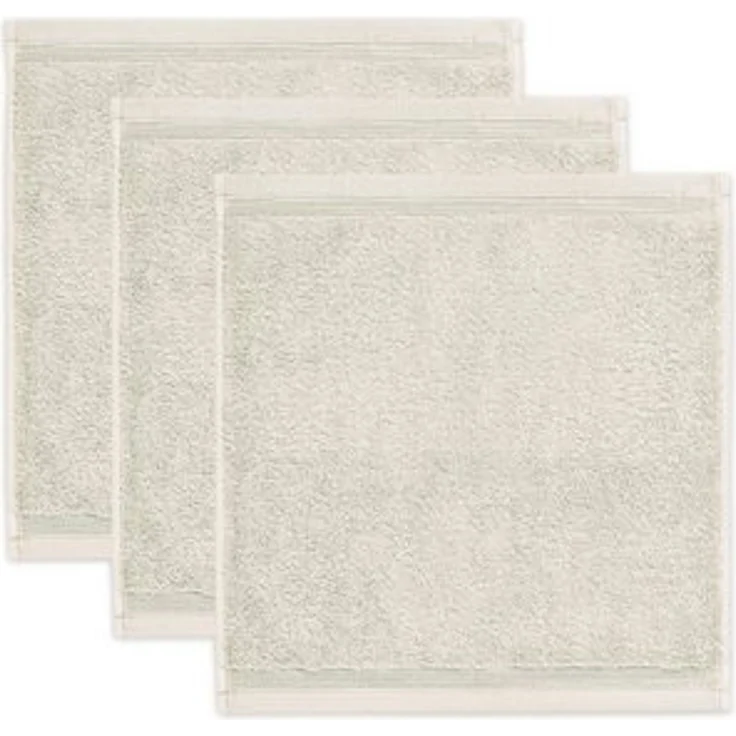 Möve Superwuschel Seiftuch 30x30 cm aus 100% Baumwolle, Nature 3er Set – Bild 6