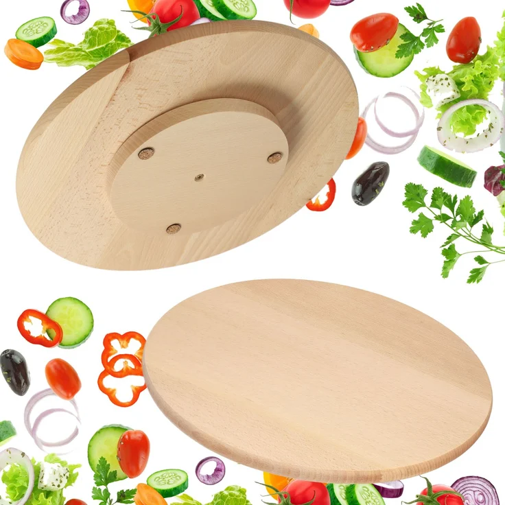 KADAX Rundes drehbares Servierbrett 35 cm – Bild 6