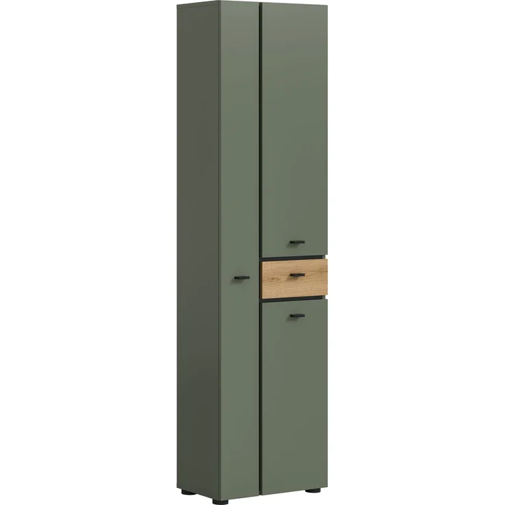 Aqua Hochschrank in Sage Green Nachbildung – Bild 1