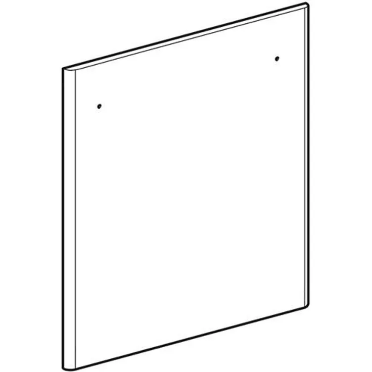Frontblende für Waschtisch-Unterschrank B=65 cm grau