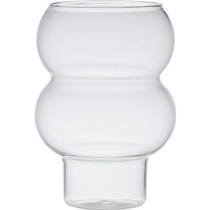 Zoha 2er Set Glas Two Bubble Cocktail- 535ml - Heißgetränke Kaffeeglas, Borosilikatglas, Hitzebeständig Trinkglas Cocktailgläser Eiskaffeegläser Tee Saft