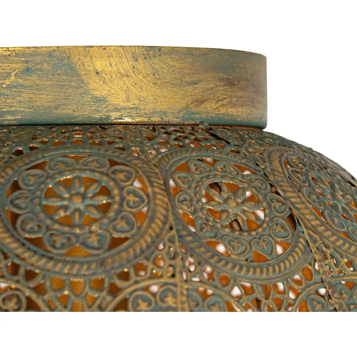 Qazqa Deckenleuchte Baloo, ohne Leuchtmittel, E27, Grün, Orientalisch, Stahl, 1-flammig – Bild 5