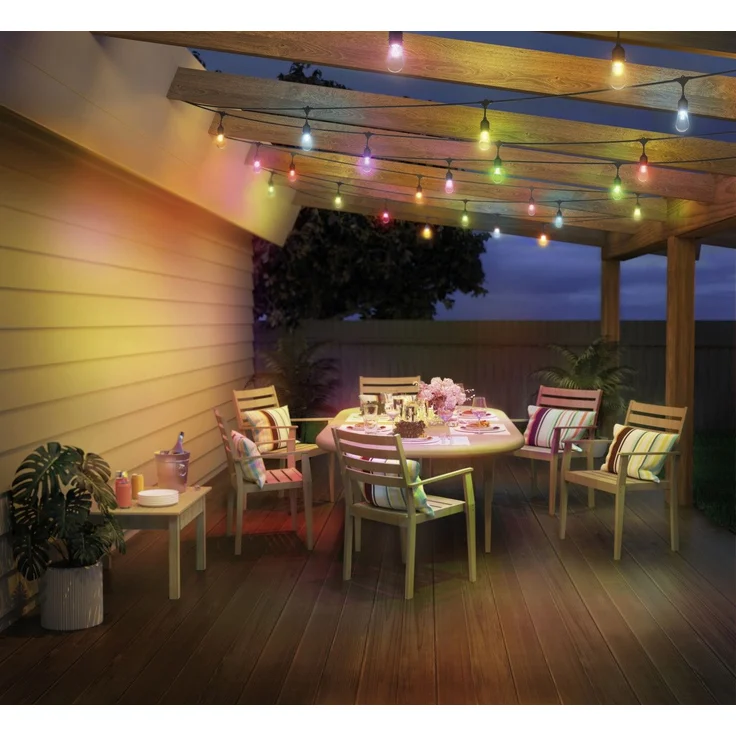 WiZ LED Lichterkette 12W 14,8m RGB – Bild 8