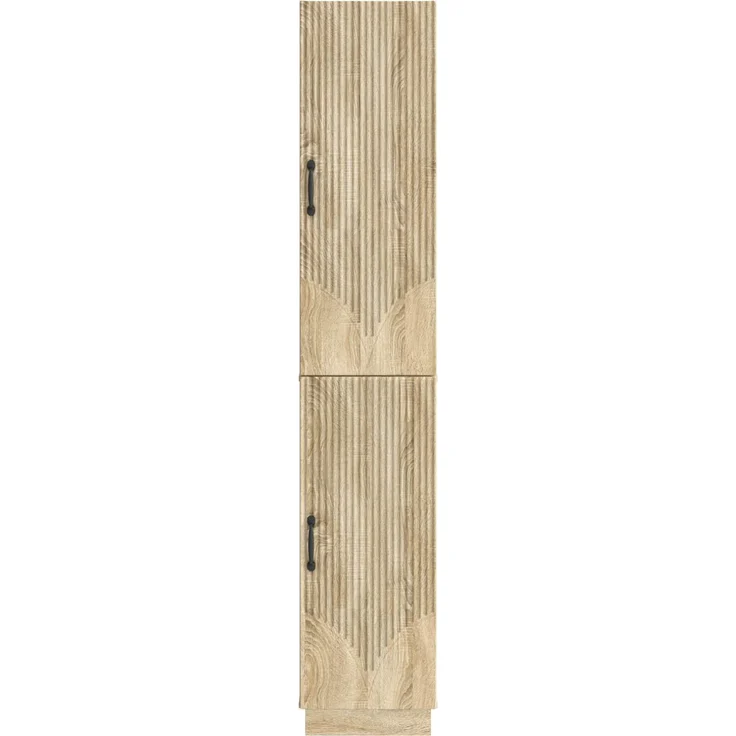 vidaXL Schrankset 2 pcs Sonoma-Eiche Holzwerkstoff 3416792 – Bild 4
