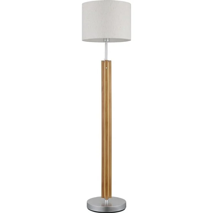 NOWA Stehlampe TAUGUS, ohne Leuchtmittel, Stehleuchte, Textil, Schirm und LEDs getrennt schaltbar – Bild 4