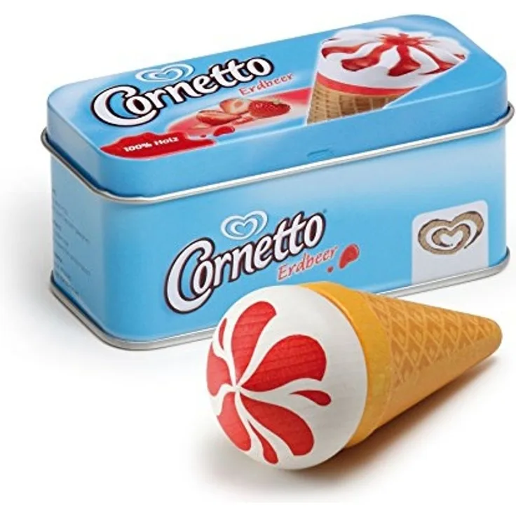 Eis Cornetto Erdbeer in der Dose