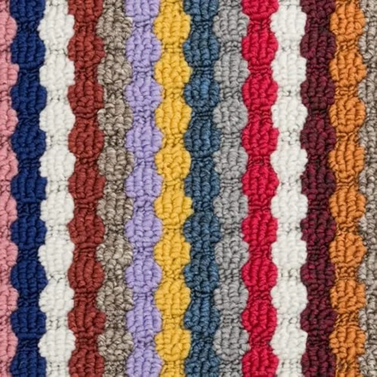 Metzker® Stufenmatte Multistripe 15 Stück, halbrund, Höhe: 6 mm, 15 Stück im Set - Bunt – Bild 6