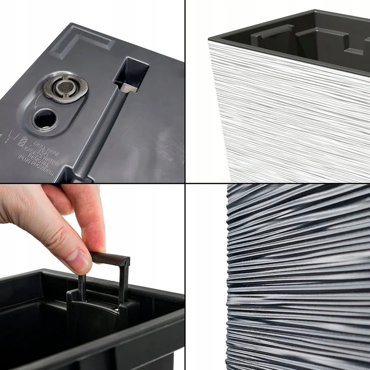 Prosperplast Balkonkasten, 2in1 Blumenkasten Furu Case ‎ – Bild 3