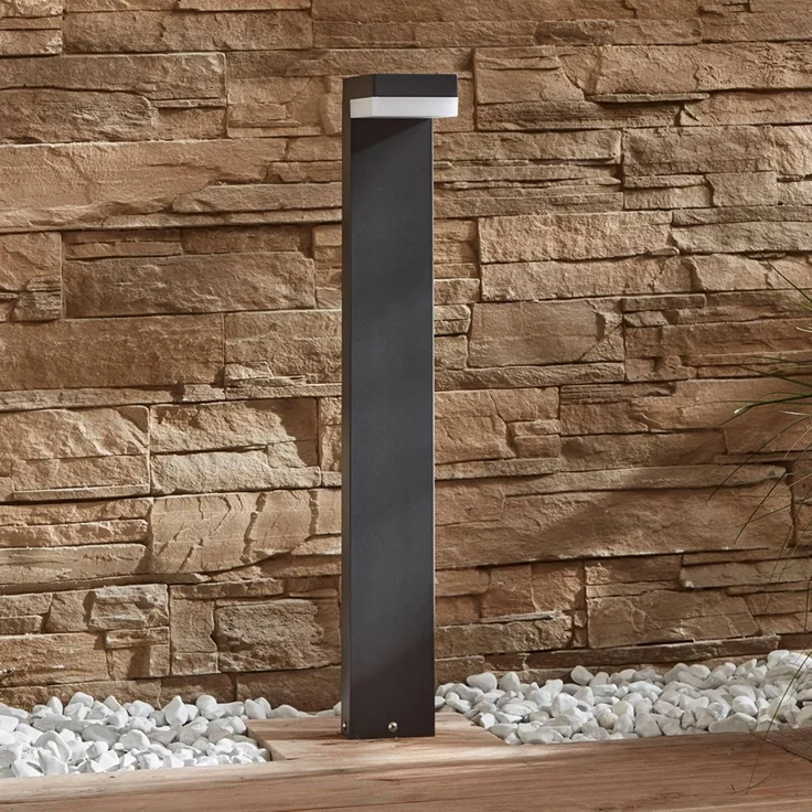 Lindby Außen-Stehlampe Dionys, 1 x 8 W LED, warmweiß – Bild 3