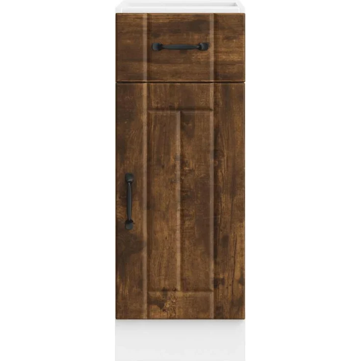 vidaXL Küchen-Unterschrank Lucca Räuchereiche Holzwerkstoff 853702 – Bild 4