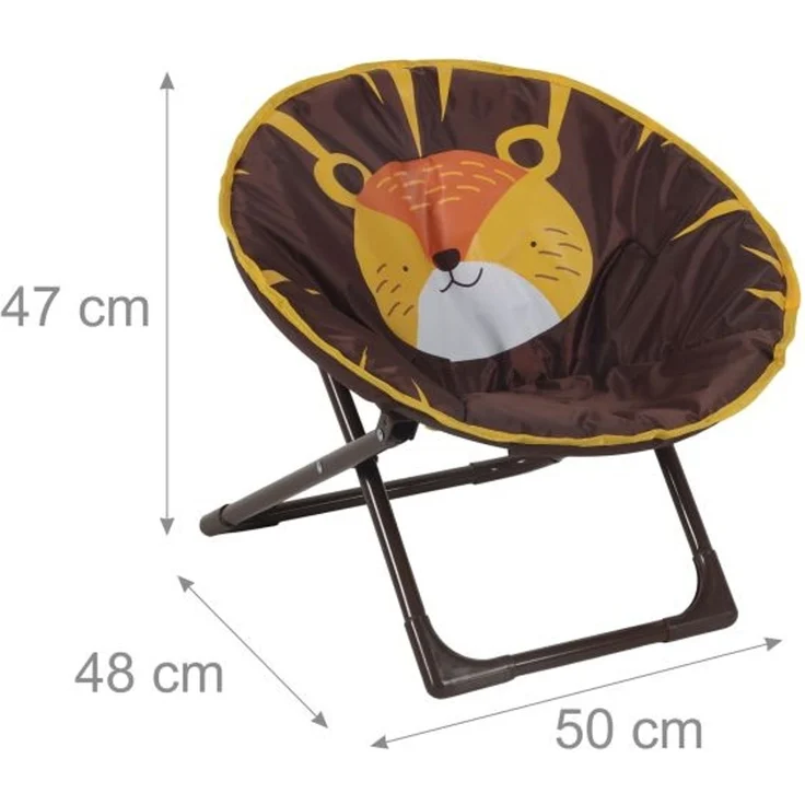 Relaxdays Faltbarer Moonchair für Kinder – Bild 4