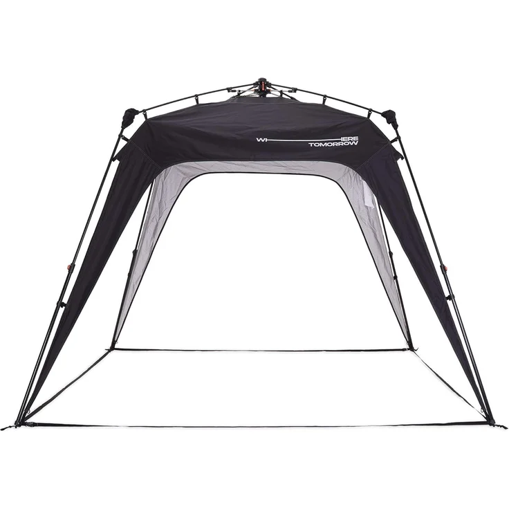 Lumaland 'Where Tomorrow' Pavillon, Polyester, 250 x 250 x 190 cm, Schwarz – Bild 2
