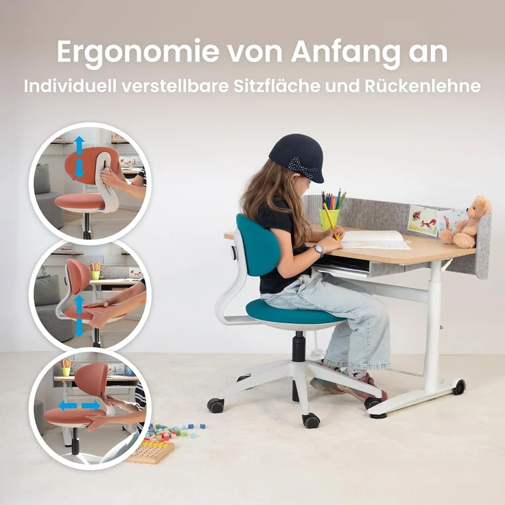 Ergotopia Kinderstuhl Ergonomischer Kinderschreibtischstuhl von Ergotopia – Bild 3