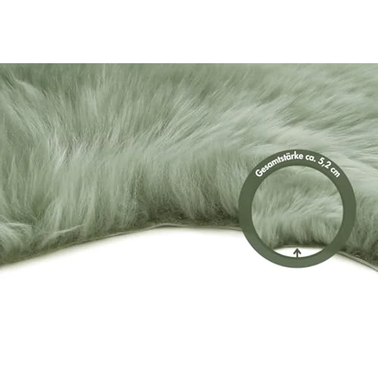 LUXOR living Fellteppich Schaffell Namika, fellförmig, Höhe: 50 mm, echtes Lammfell, weich & flauschig, große Farbauswahl, in 2 Größen – Bild 6