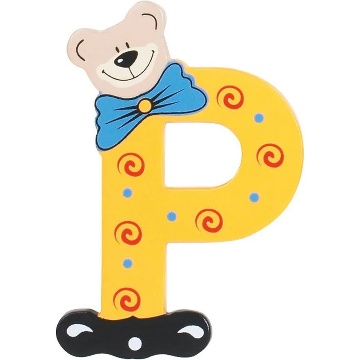 Playshoes Holzbuchstabe 'P'