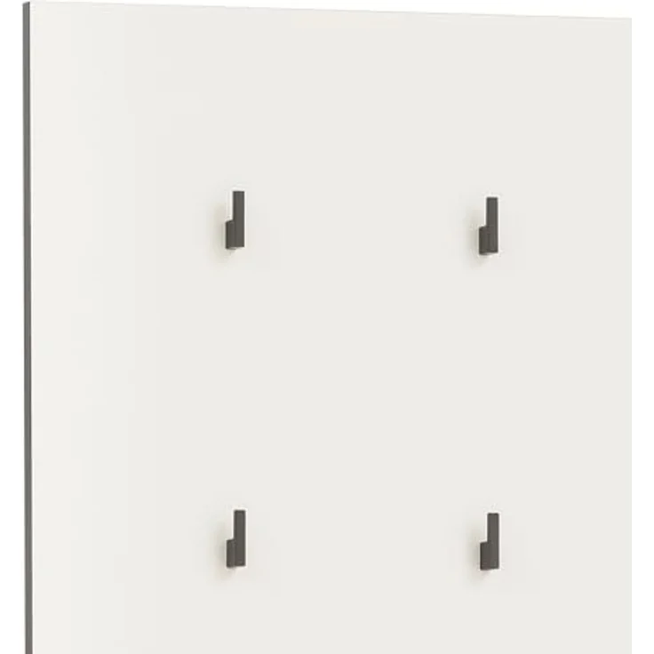 Lomadox Garderobenpaneel ALTAMURA-80, erweiterbare Kleiderhaken Garderobe modern in beige – Bild 2