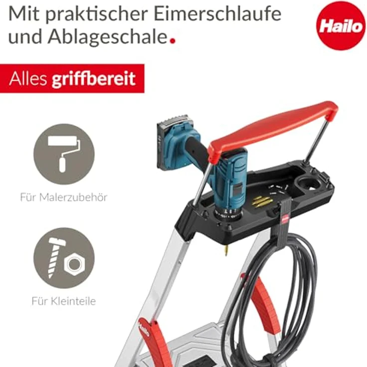 Hailo Schachtabdeckung HS3 Edelstahl 2mm tagwasserdicht Ø800mm geschlossen – Bild 6