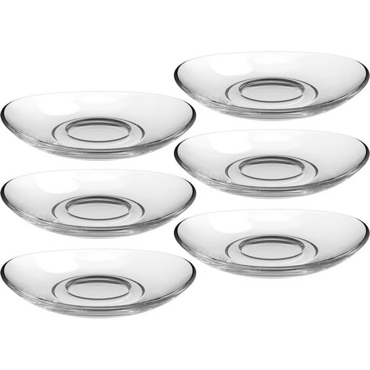 LEONARDO Untertasse Napoli, (6 St), Glas – Bild 4