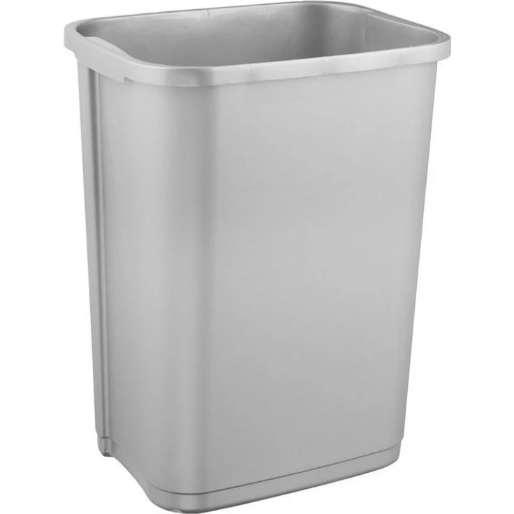 keeeper Abfallbehälter Rasmus mit Rolldeckel 25 Ltr. silber/anthrazit – Bild 2