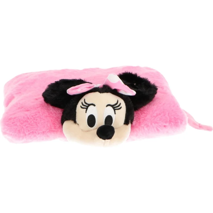 Disney Minnie Mouse Kuschelkissen 2 in 1 Plüschkissen Kinderkissen Grün – Bild 3