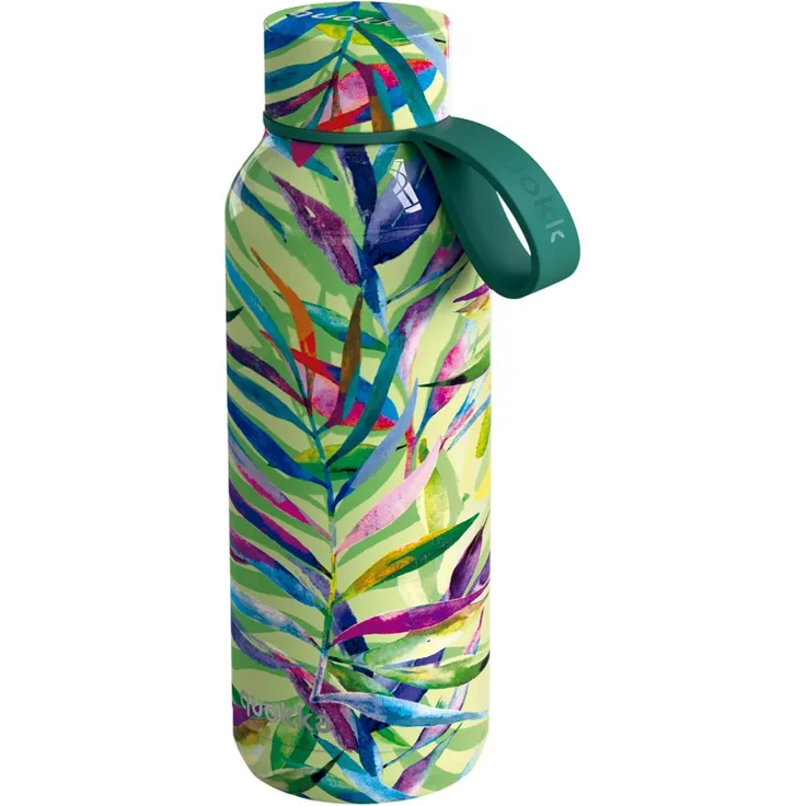 Quokka Thermo Colgador Trinkflasche aus Edelstahl 510 ml Isolierflasche mit Trageschlaufe