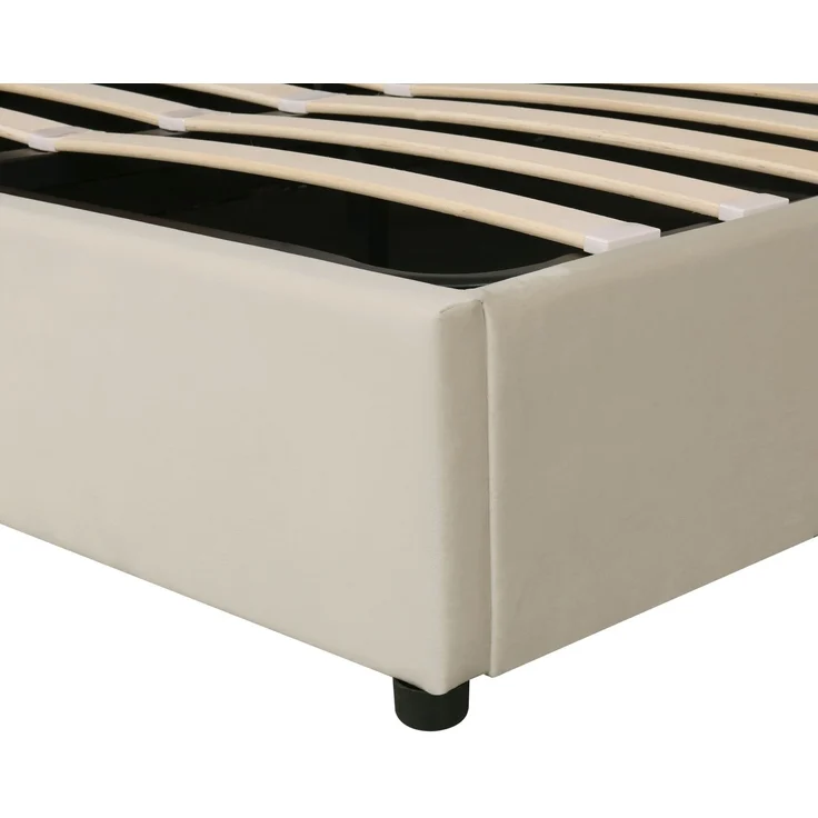 Kindereinzelbett 90×200 cm aus Kunstleder mit kronenförmigem Kopfteil, rosa – Bild 9