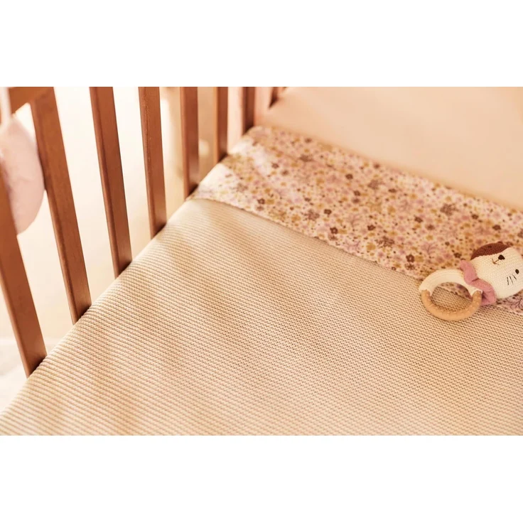 Jollein Babydecke - Basic Knit - 75 x 100 cm - Oat – Bild 6
