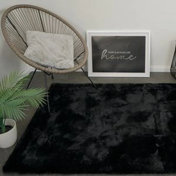 Consilio Concept Fellteppich Teppich Hasenfell Imitat CLOUD Fell Hochflor rechteckig Höhe: 39 mm, Rechteckig – Bild 6