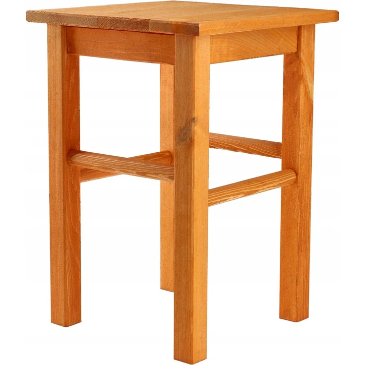 KADAX Küchenhocker aus Holz, Stuhl 43,5 cm, massive Erle – Bild 7