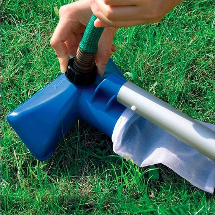 Intex Poolbodensauger Pool-Reinigungsset–Laubkescher, Bodenreiniger & Teleskopstange 239 cm, (Reinigungsset, 4-St, Komplettset), Pool Maintenance Kit, Pool Reinigungsset – Bild 3